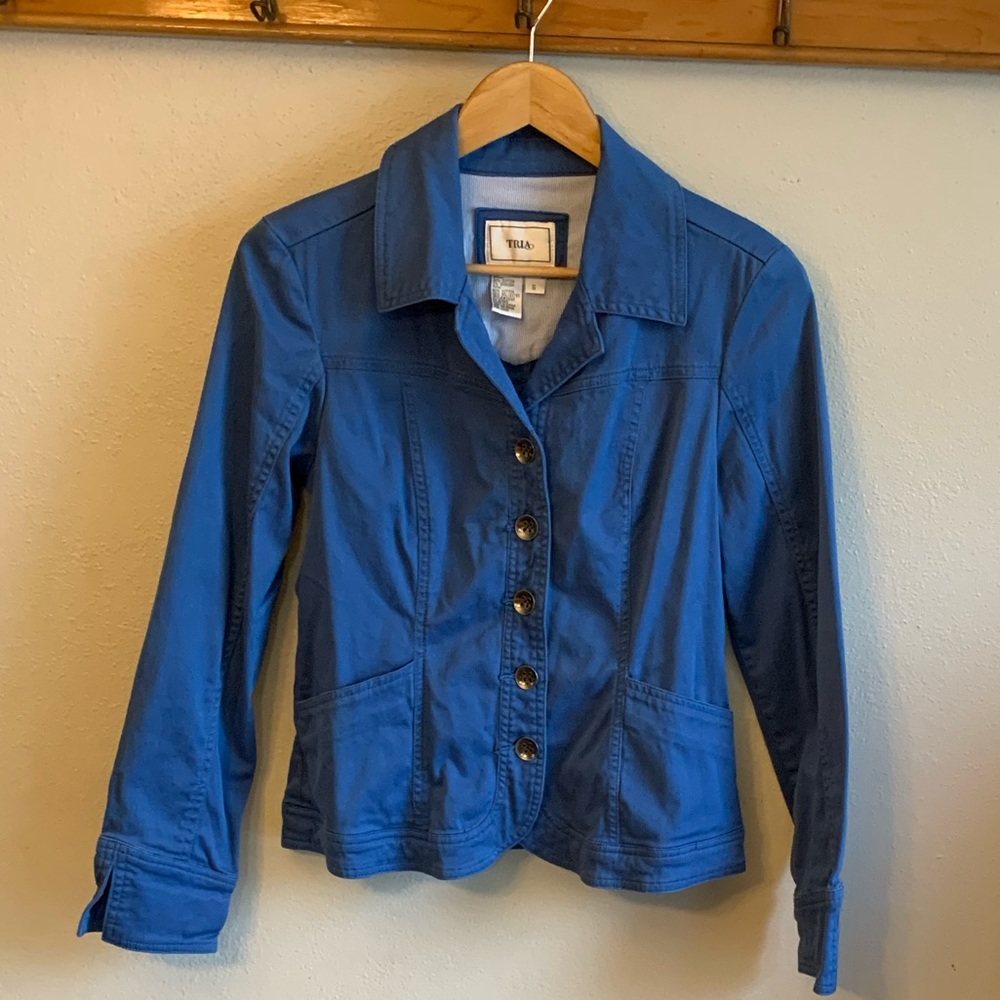 Blue jacket